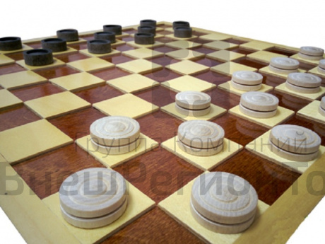 Шашки тактильные 100-клеточные.