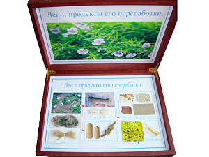 Коллекция «Лён» в деревянной коробке