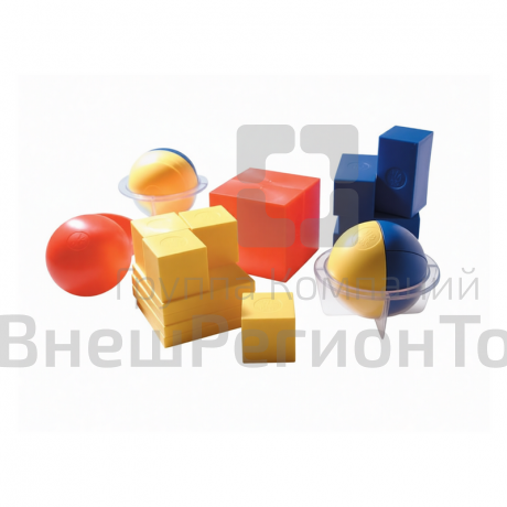 Набор фигур для объемных представлений дробей.