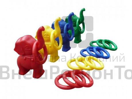 Кольцеброс "Слоники".