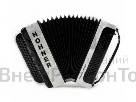 Баян Хонер - HOHNER Fun Nova II 80 light white perloid celluloid (B-Stepped).