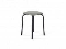 Табурет квадратный черный