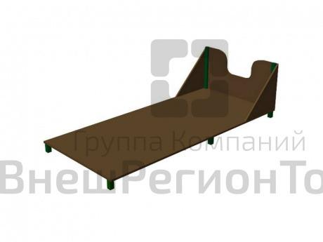 Одиночный окоп для стрельбы и метания гранат.