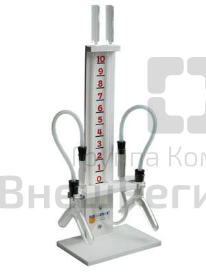 Прибор для иллюстрации зависимости скорости химических реакций от условий окружающей среды..