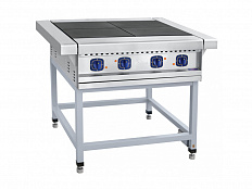 Плита электрическая на подставке, нерж.ст., 4 конфорки, 1050 x 850 x 860 мм