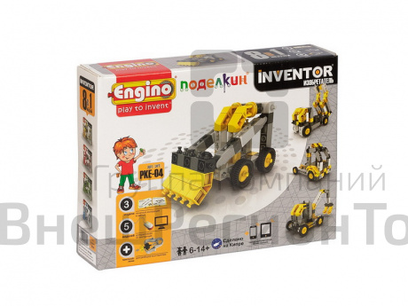 Конструктор ENGINO Спецтехника - 8 моделей.