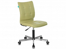 Кресло без подлокотников, светло зеленое