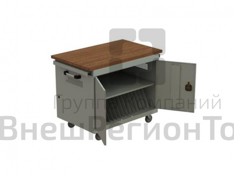 Тележка для ноутбуков, 16 ячеек, 73,5х105,5х65,5 см.