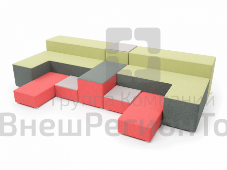 Мягкий модуль серия L6 - КУБ.