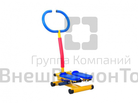 Детский мини-степпер с ручкой.