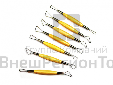 Набор стеков-петля для работы с глиной, 7 шт..