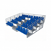 Трибуна для зрителей, сборно-разборная