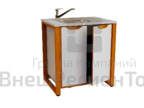 Мойка лабораторная для кабинета химии/физики/биологии (с сантехникой) на металокаркасе.