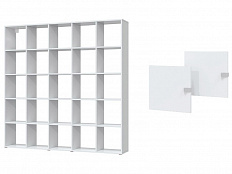 Комплект Стеллаж 5х5 (1 шт) и Двери (10 шт)