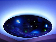 Фибероптический потолочный модуль звездное небо 1200х900х50 мм
