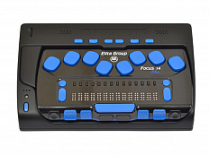 Портативный компьютер с шрифтом Брайля и синтезатором речи