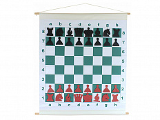 Доска шахматная с кармашками, 73х70 см