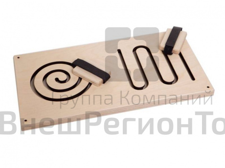 Дидактическая панель Лабиринт 1, 600х300х40 мм.