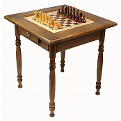 Шахматный стол гроссмейстерский с фигурами 72*72*72