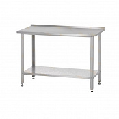 Стол производственный 1000х600х850, борт