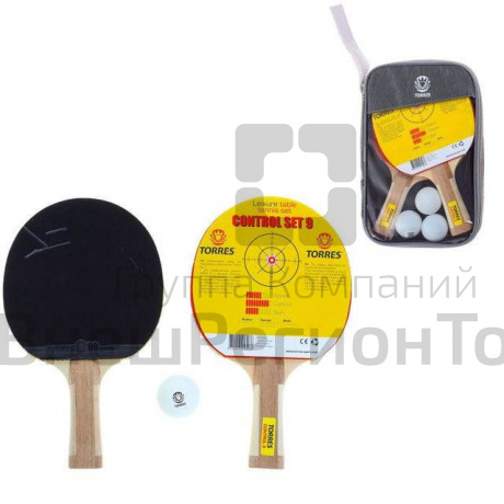Набор для настольного тенниса Torres Control 9 в сумке.