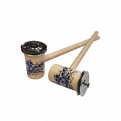 Молоточек с тарелочками