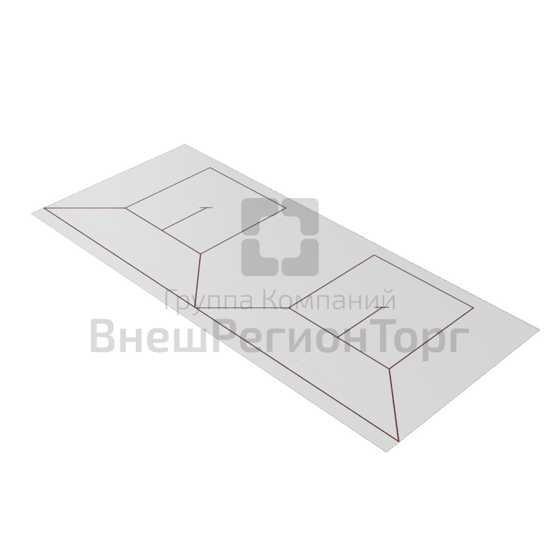 Листы с разметкой города и пригорода.