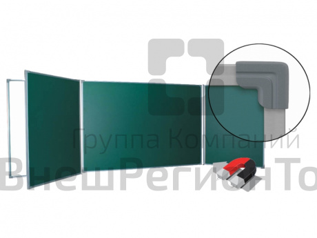 Доска комбинированная пятиэлементная настенная 100х400 см.