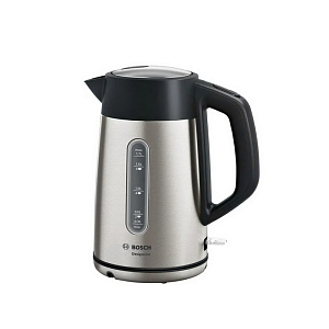Чайник электрический Bosch TWK4P, 2400Вт, нержавеющая сталь