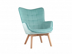 Кресло Манго, вельвет, мятный