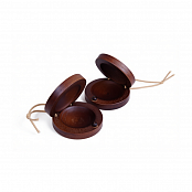 Кастаньеты деревянные, тонированные