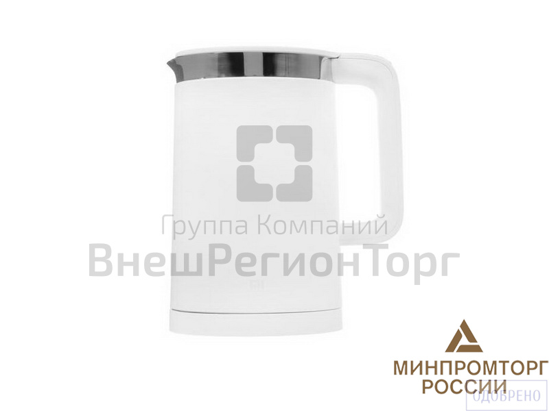 Чайник электрический, металл/пластик.