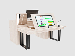 Логопедический стол Logo Pro 27″ с сенсорным дисплеем