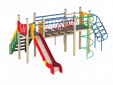Детский игровой комплекс "Дружба", h1500