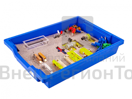 Набор лабораторный "Электричество" (в лотке).