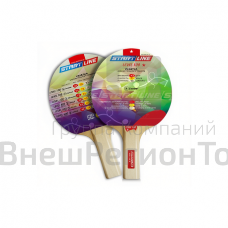 Ракетка для настольного тенниса (прямая).