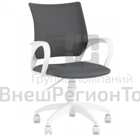 Кресло оператора Topchairs ST-BASIC-W серая ткань.