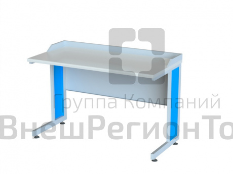 Стол лабораторный ученический c бортиком (акрил).