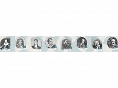 Комплект портретов иностранных писателей (Великобритания)