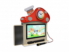 Настольный логопедический "Грибной домик"