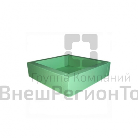 Сухой бассейн на каркасе квадратный (без аппликации).