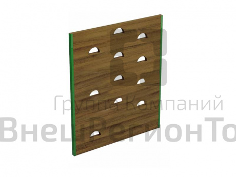 Стена для скалолазания, 138х245.