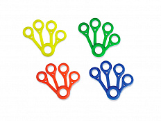 Комплект тренажеров для пальцев, 4 шт