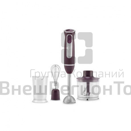Блендер Vitek VT-8535, погружной, бордовый.