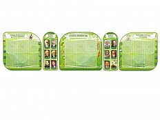 Комплект для кабинета биологии из 5-ти резных стендов