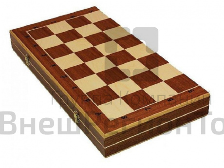 Доска шахматная складная деревянная 48 см.
