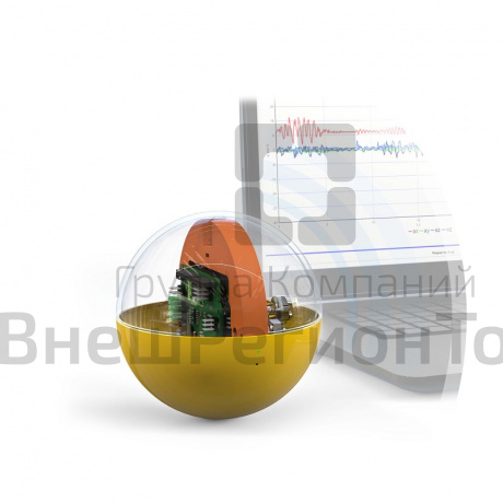 Устройство для изучения движения твердого тела с беспроводной передачей данных.