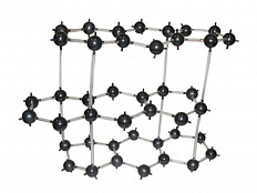 Модель "Кристаллическая решетка графита" (демонстрационная).