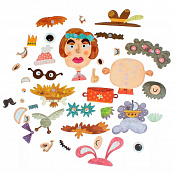 Игра настольная развивающая «Весёлые портреты»