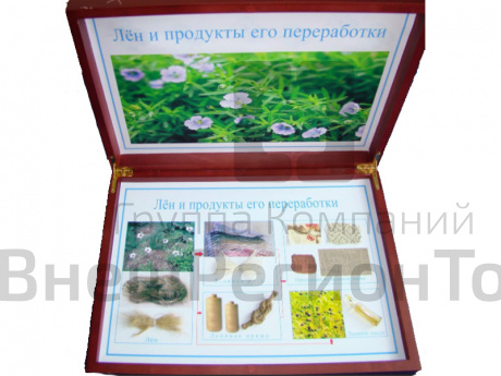 Коллекция "Лён и продукты его переработки".